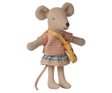 Little sister mouse with bag by Maileg