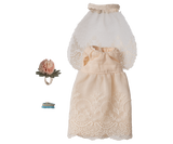 Wedding dress, Mum mouse by Maileg