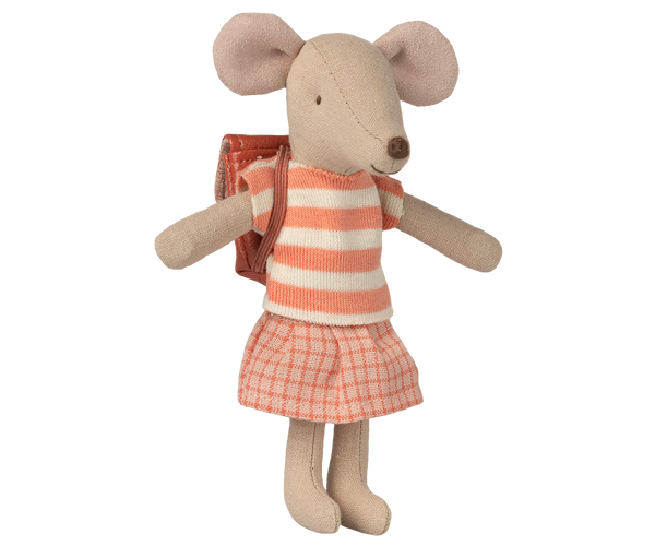 Tricycle mouse, Big sister- Coral by Maileg
