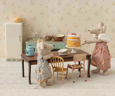 Party cake and cake stand, Mouse by Maileg