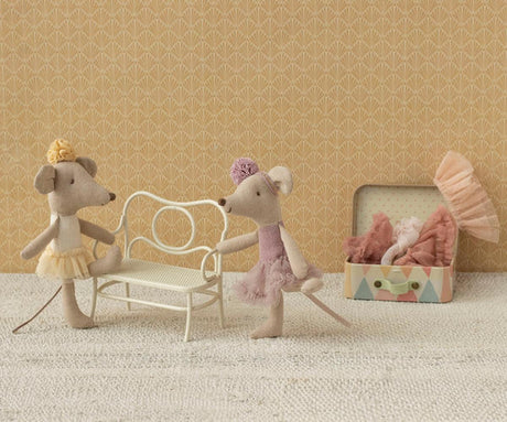 Ballerina mouse, Little sister - Off white by Maileg