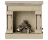 Fireplace, Mouse - Off white by Maileg
