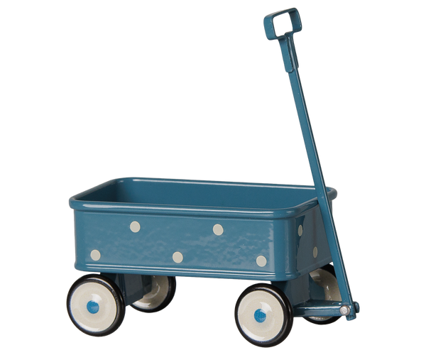 Wagon, Mouse - Blue by Maileg