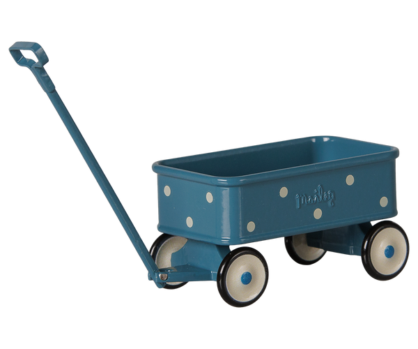 Wagon, Mouse - Blue by Maileg