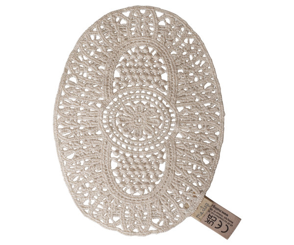Lace rug, Mouse by Maileg