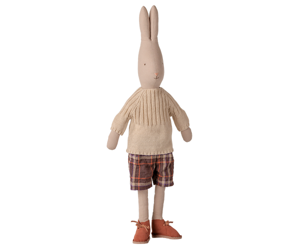 Rabbit, Size 4 - Classic - Pants and knitted sweater by Maileg