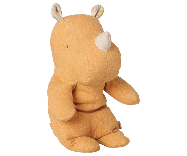 Safari friends, Rhino, Small - Vintage yellow by Maileg