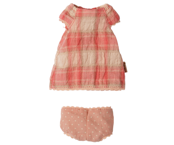 Dress, Teddy Junior - Coral by Maileg