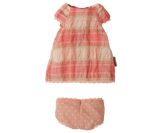 Dress, Teddy Junior - Coral by Maileg