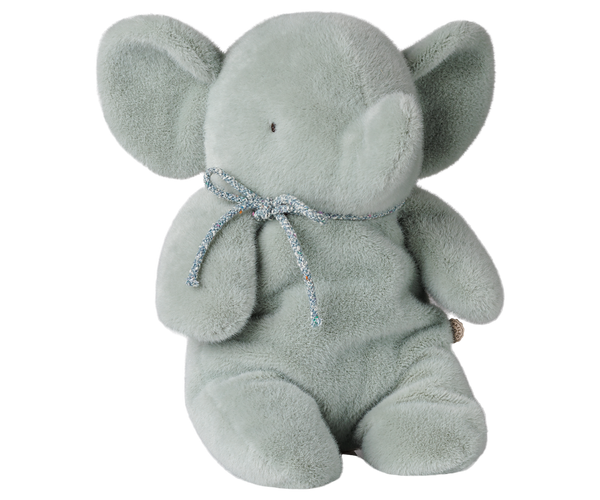 Elephant plush, Medium - Soft mint by Maileg