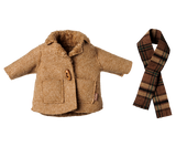 Jacket and scarf - Medium mouse by Maileg