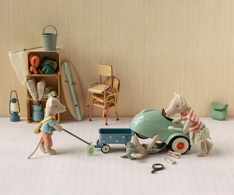 Car, Mouse - Light mint by Maileg