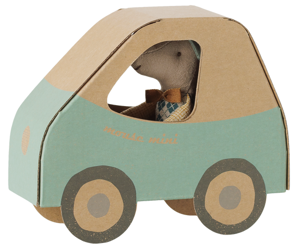 Driver Mouse, Little Brother by Maileg