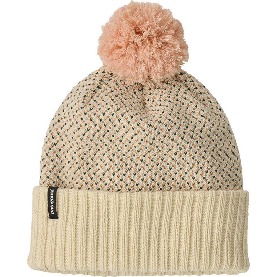 Kids' Powder Town Beanie- Confetti: Natural by Patagonia