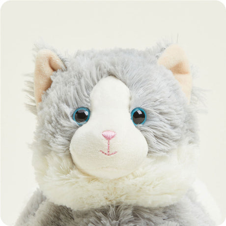 Laying Down Gray Cat by Warmies