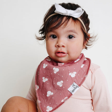 Baby Bandana Bibs- Minnie Mouse by Copper Pearl
