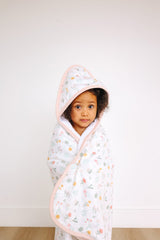 Premium Baby Knit Hooded Towel - Mabel by Copper Pearl