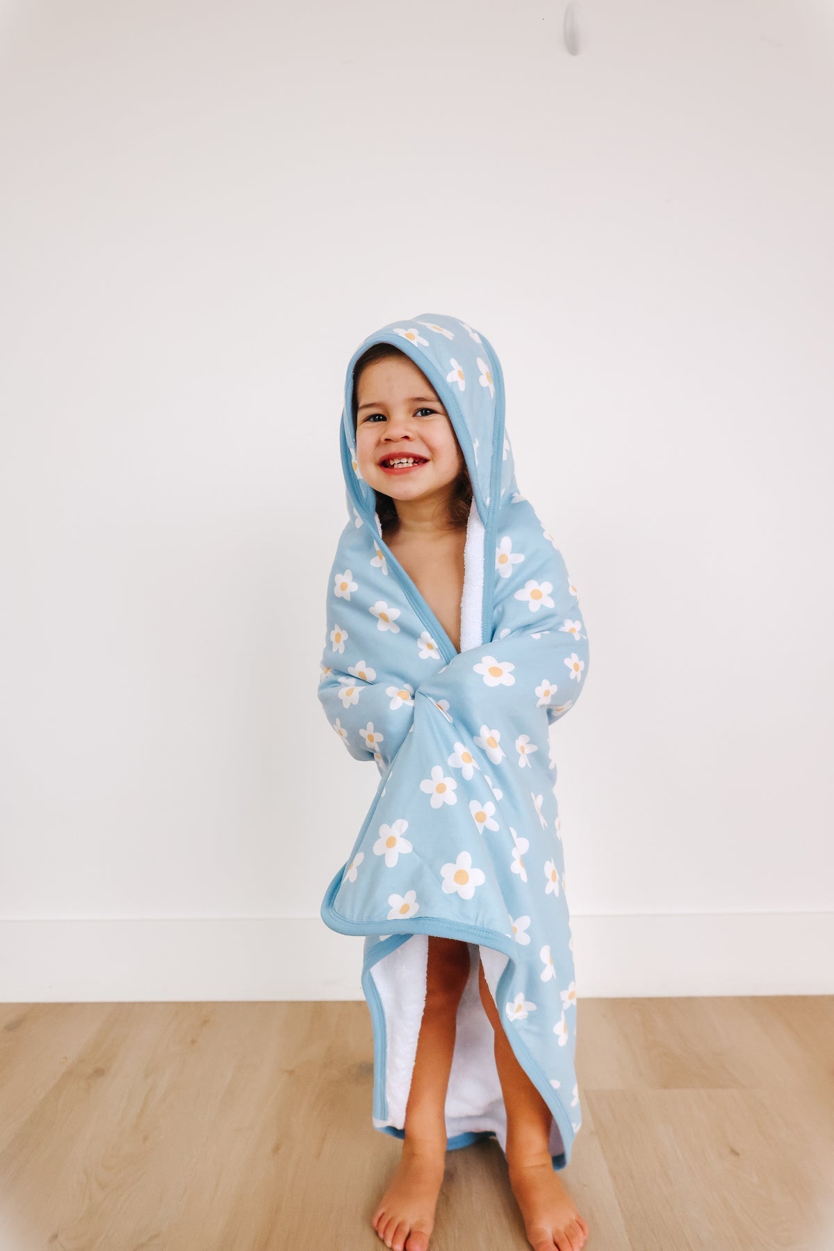 Premium Baby Knit Hooded Towel - Della by Copper Pearl