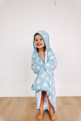 Premium Baby Knit Hooded Towel - Della by Copper Pearl