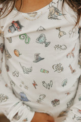 Long Sleeve 2pc Pajama Set - Wizarding World™ by Copper Pearl