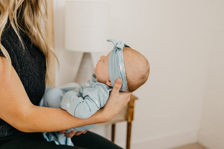 Knit Headband Bow - Hayden by Copper Pearl
