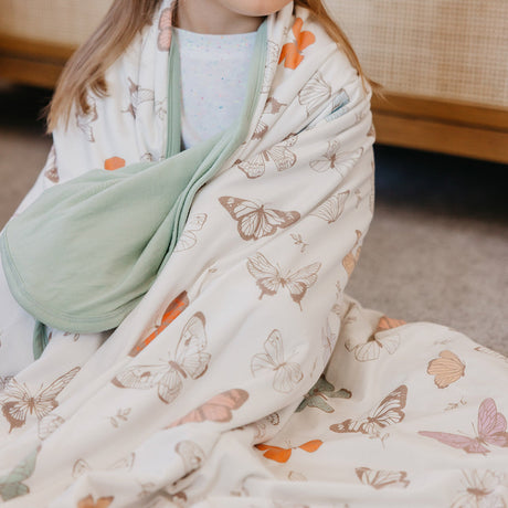 Three-Layer Quilt in Luna by Copper Pearl