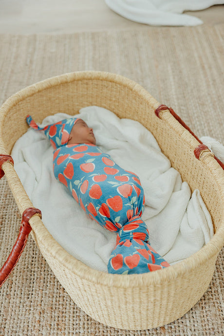 Knit Swaddle Blanket in Teacher by Copper Pearl