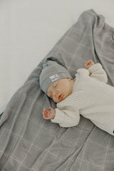 Knit Swaddle Blanket - Dakota by Copper Pearl