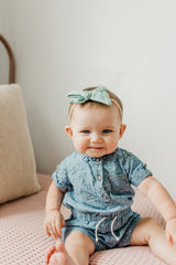 Classic Nylon Bow in Emerson by Copper Pearl