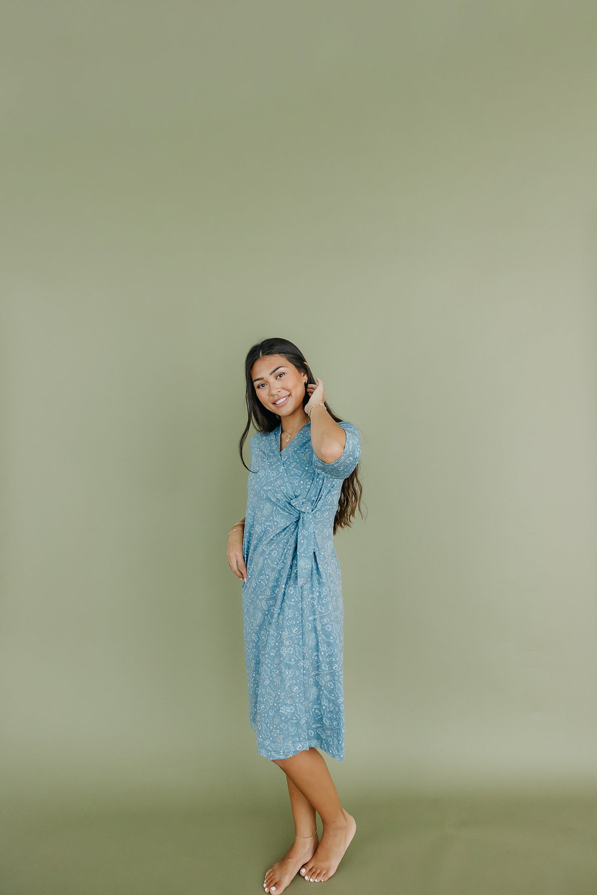 Women's Everyday Robe in Hogwarts by Copper Pearl