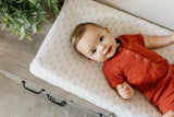 Premium Knit Diaper Changing Pad Cover in Shine by Copper Pearl