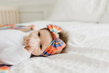 Knit Headband Bow in Serape by Copper Pearl