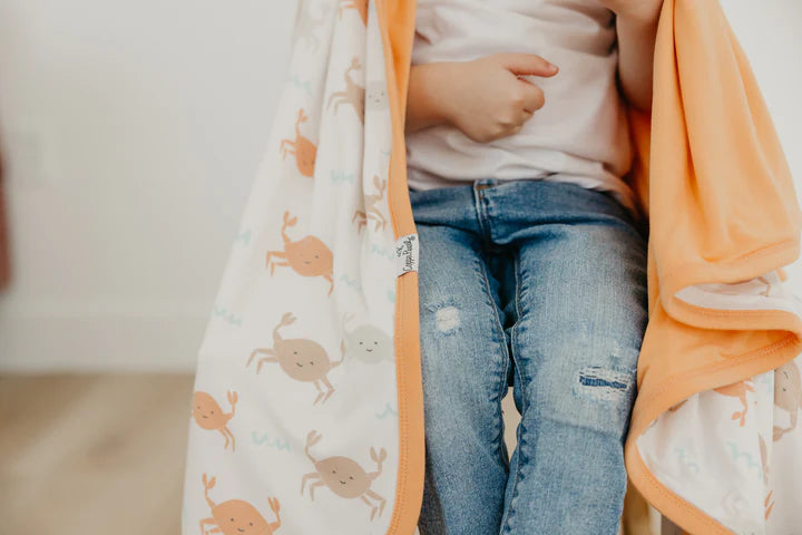 Three-Layer Quilt in Tide by Copper Pearl