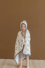 Premium Knit Hooded Towel - Cody by Copper Pearl