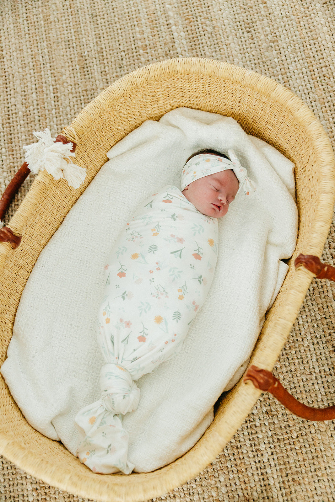 Knit Swaddle Blanket - Mabel by Copper Pearl