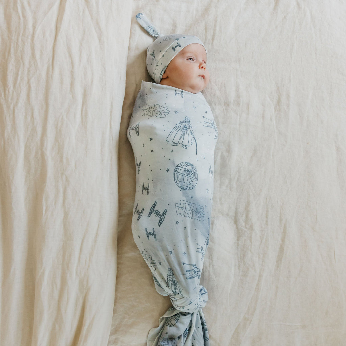 Knit Swaddle Blanket in Empire by Copper Pearl