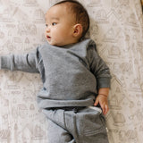 Premium Knit Fitted Crib Sheet- Gage by Copper Pearl