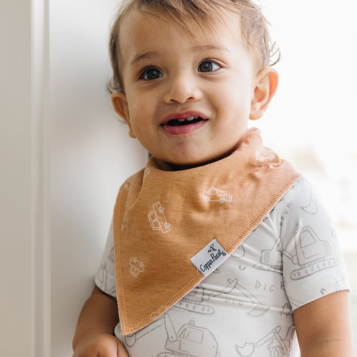 Baby Bandana Bibs- Gage by Copper Pearl