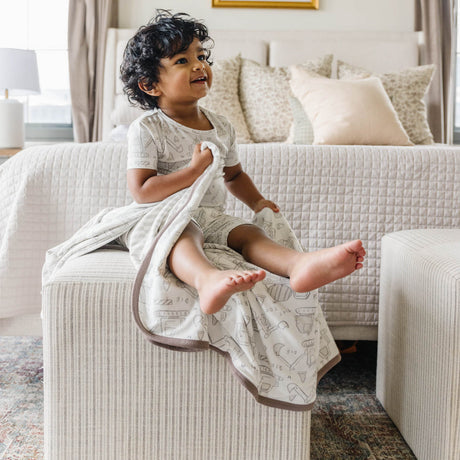 Three-Layer Quilt- Gage by Copper Pearl