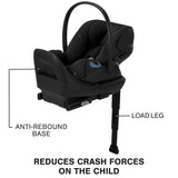 Cybex Cloud G Lux Comfort Extend Infant Car Seat with SensorSafe