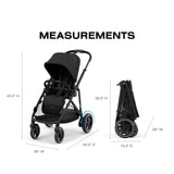 Cybex e-Gazelle S Electronic Assist Single-to-Double Stroller