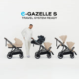 Cybex e-Gazelle S Electronic Assist Single-to-Double Stroller