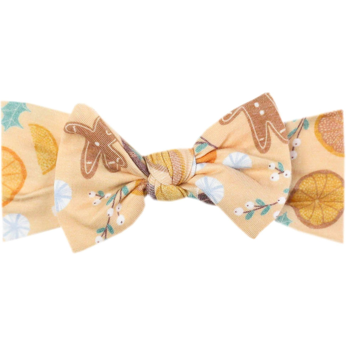 Knit Headband Bow by Copper Pearl