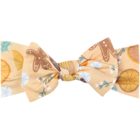 Knit Headband Bow by Copper Pearl