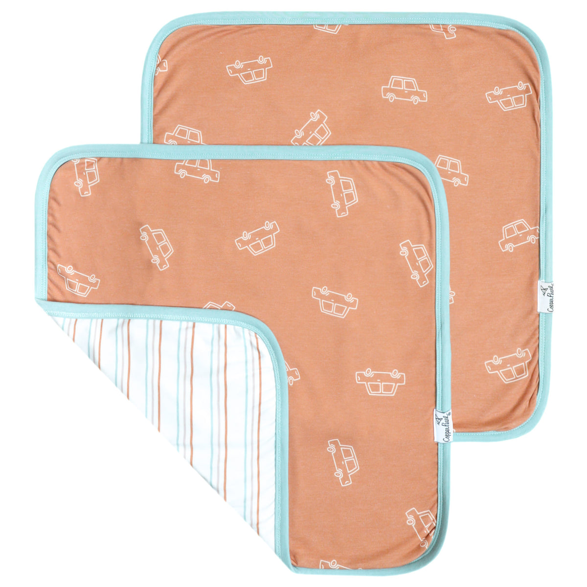 Three-Layer Security Blanket Set- Cooperby Copper Pearl