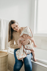 Premium Baby Knit Hooded Towel- Ferra by Copper Pearl