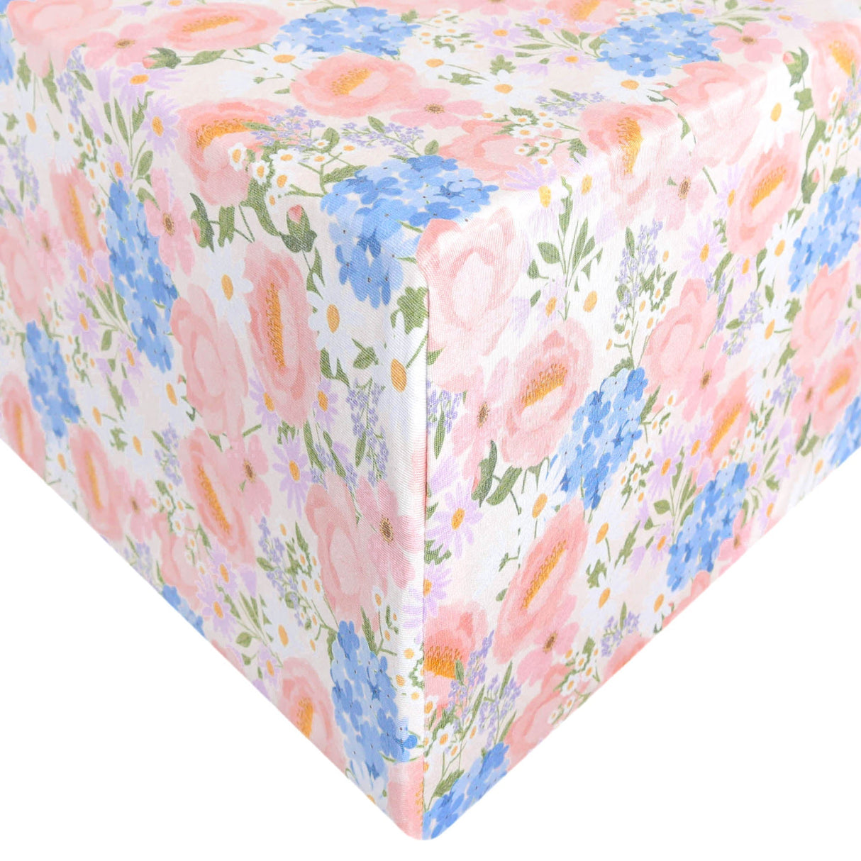 Premium Knit Fitted Crib Sheet- Penelope by Copper Pearl