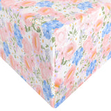 Premium Knit Fitted Crib Sheet- Penelope by Copper Pearl