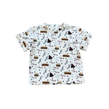 Boy's Short Sleeve Tee- Burgers 'N Dogs by Babysprouts