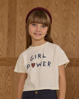 Boxy Tee || Girl Power by Rylee + Cru